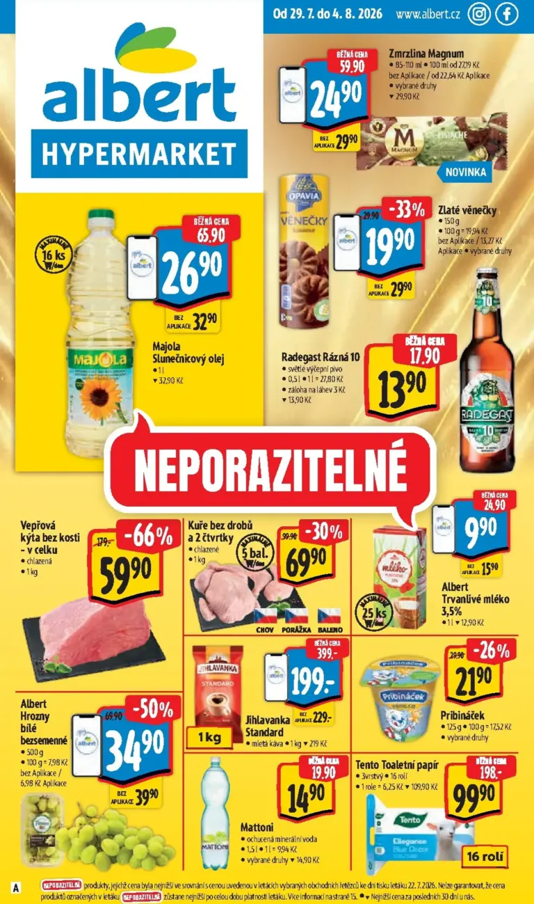 Albert leták od 29.07.2026