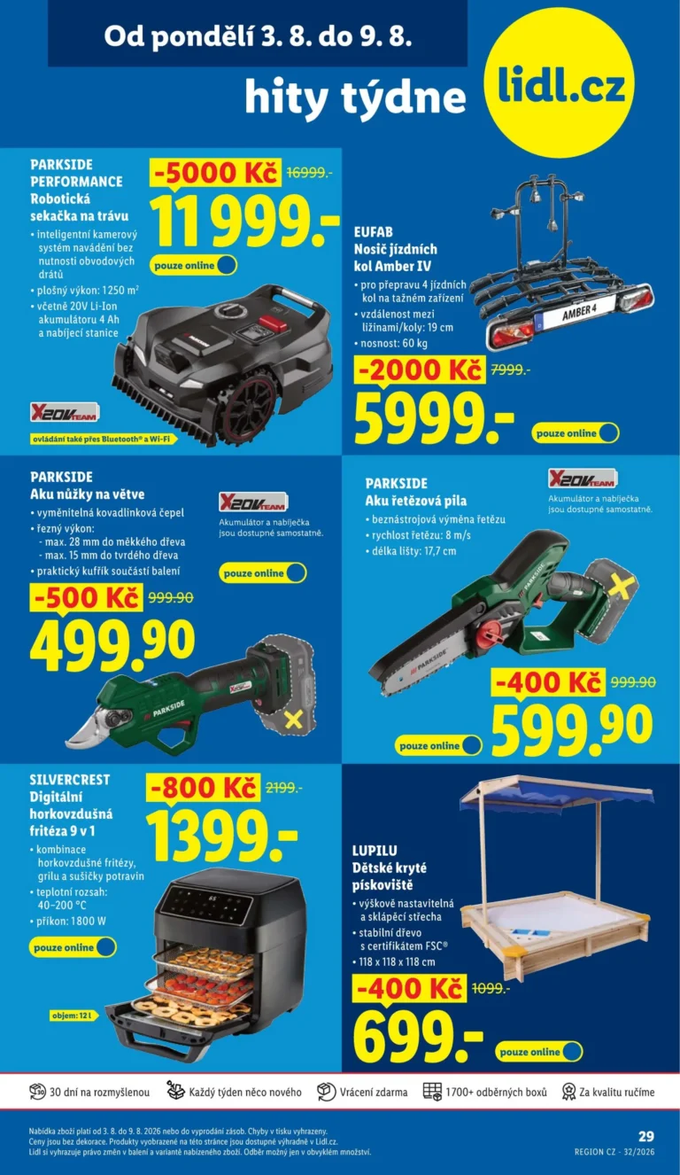 Lidl leták od 03.08.2026