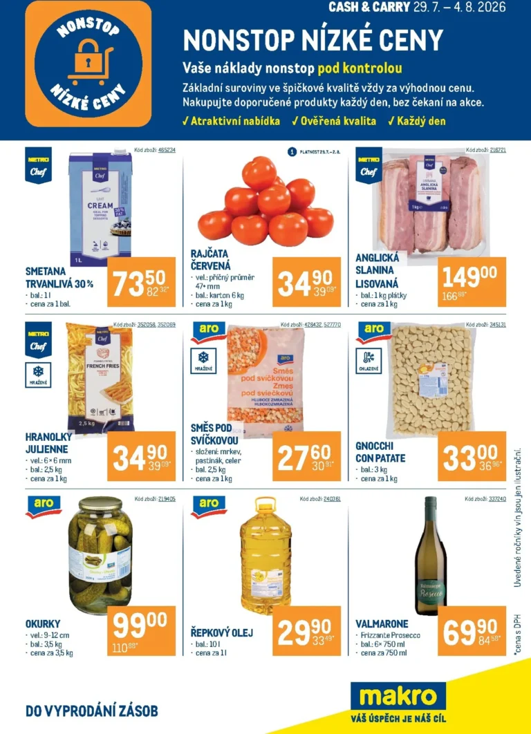 Makro leták od 29.07.2026