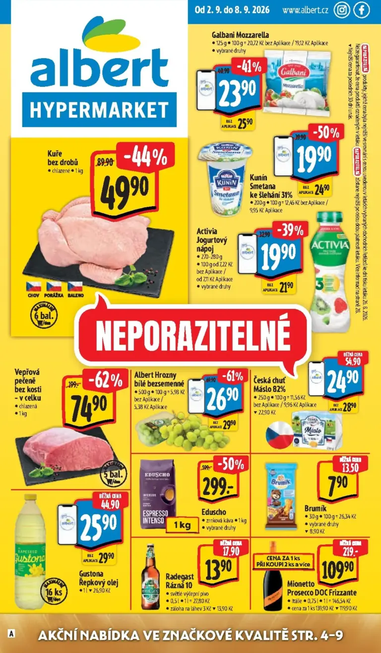 Albert leták od 02.09.2026