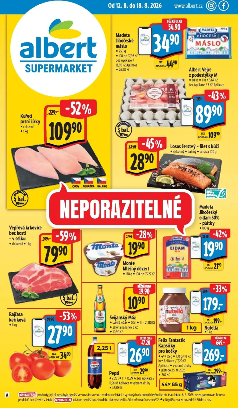 Albert leták od 12.08.2026