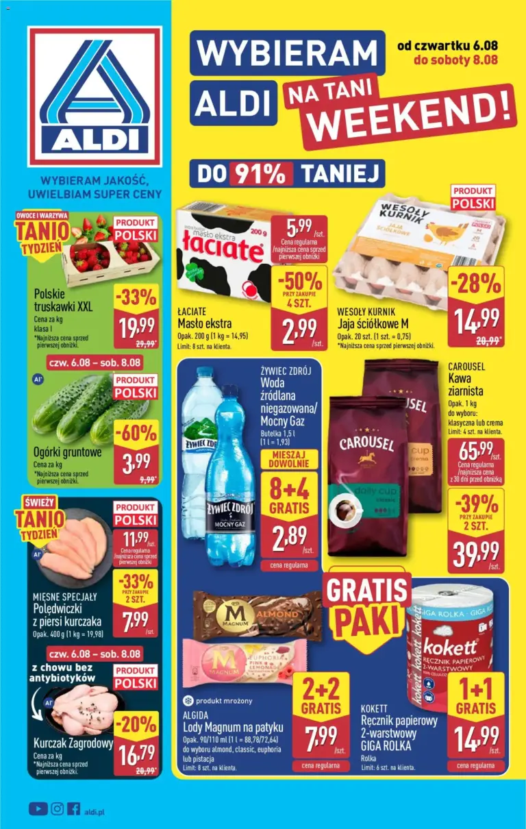 Aldi Polsko leták od 06.08.2026