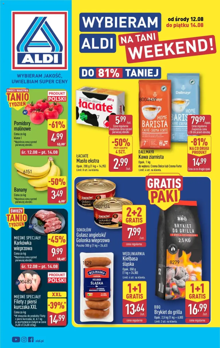 Aldi Polsko leták od 12.08.2026