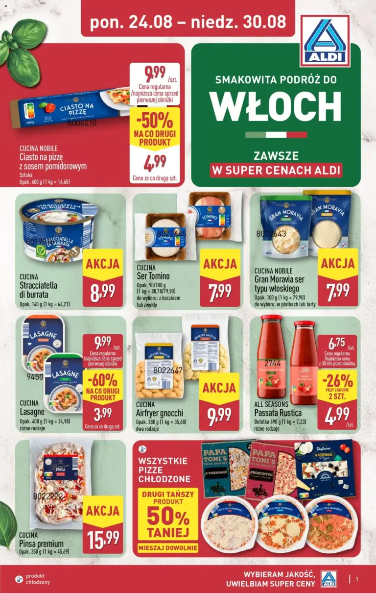 Aldi Polsko leták od 24.08.2026