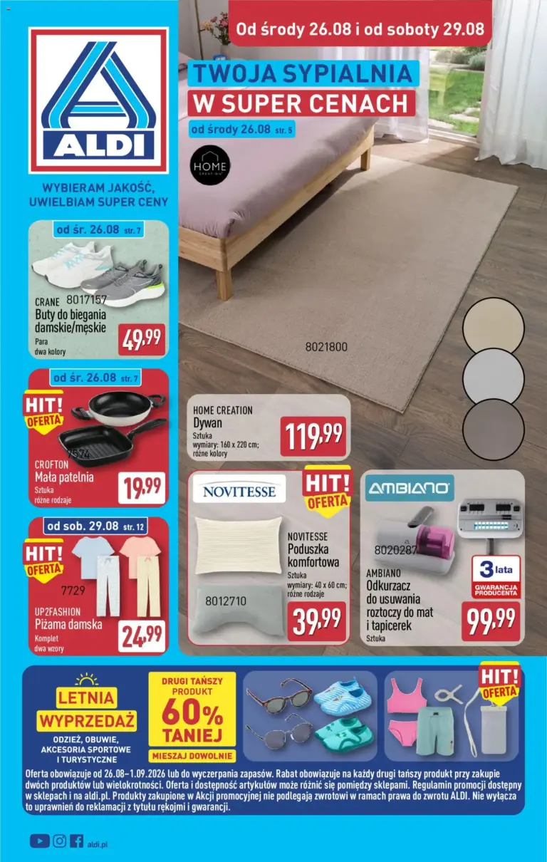 Aldi Polsko leták od 26.08.2026