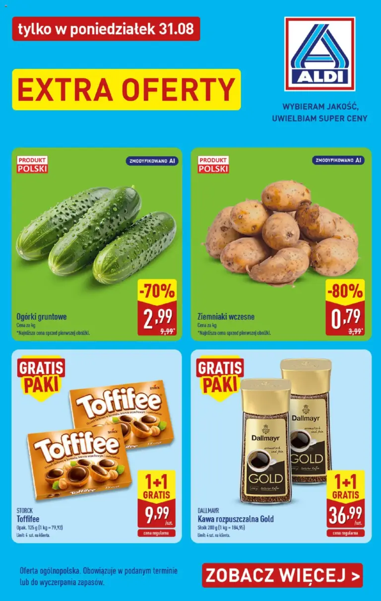 Aldi Polsko leták od 31.08.2026
