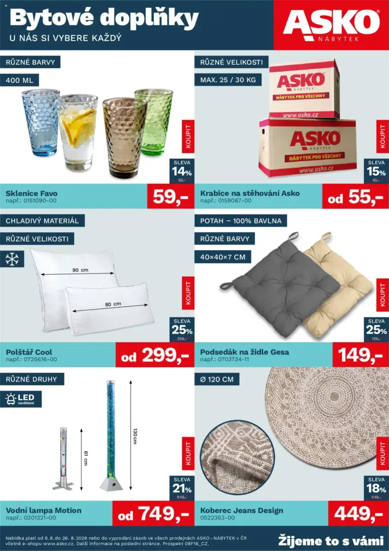 ASKO nábytek leták od 06.08.2026