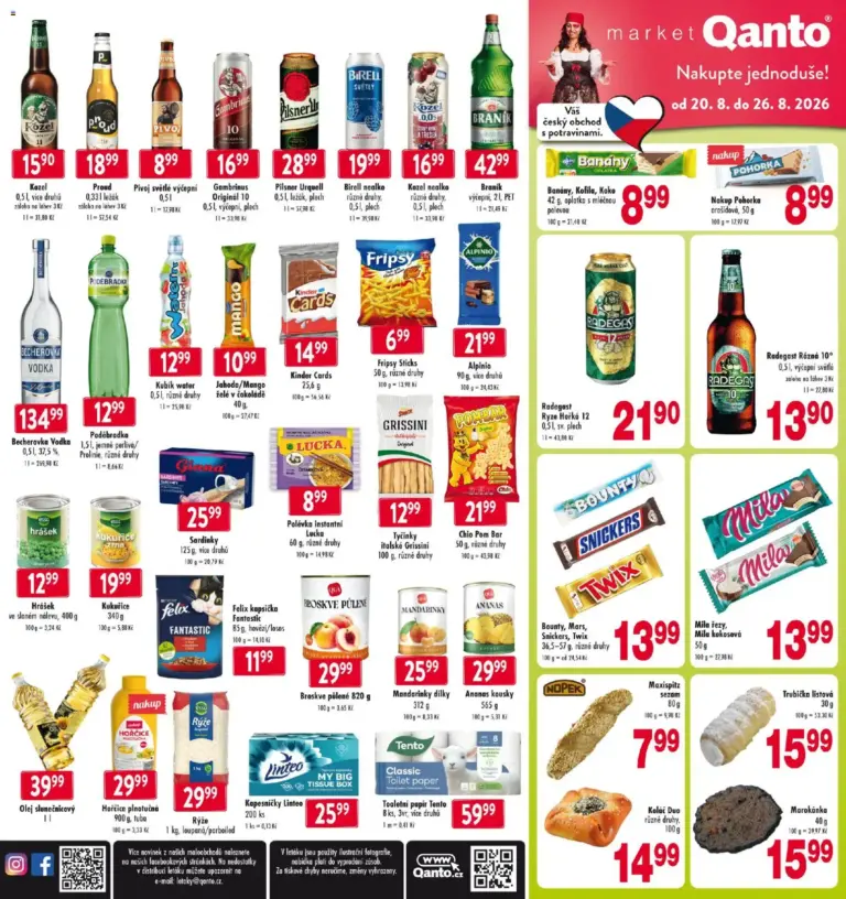 Astur & Qanto leták od 20.08.2026