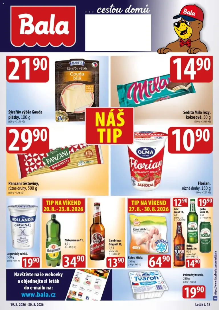 BALA leták od 19.08.2026