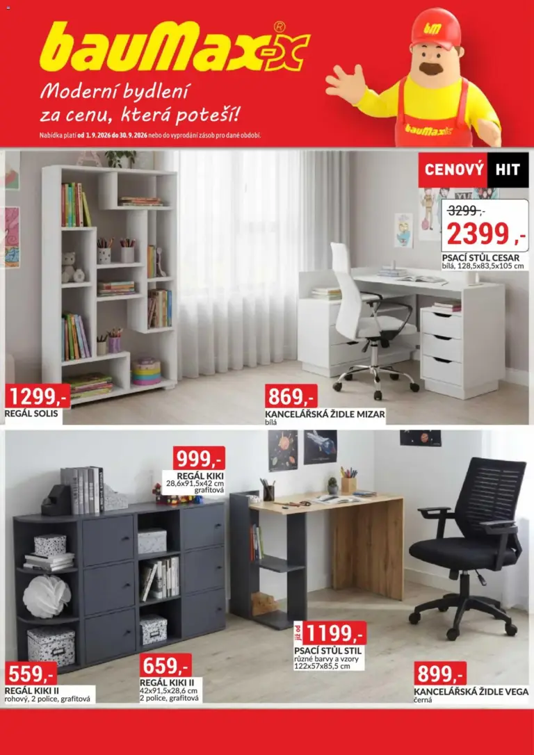 BAUMAX leták od 01.09.2026