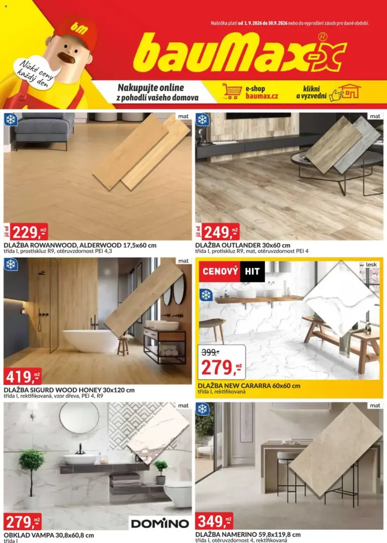 BAUMAX leták od 01.09.2026