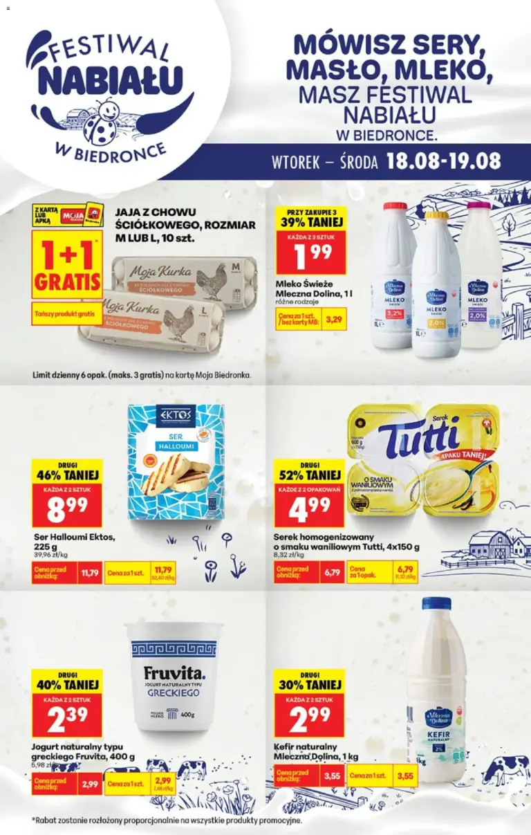 Biedronka Polsko leták od 18.08.2026
