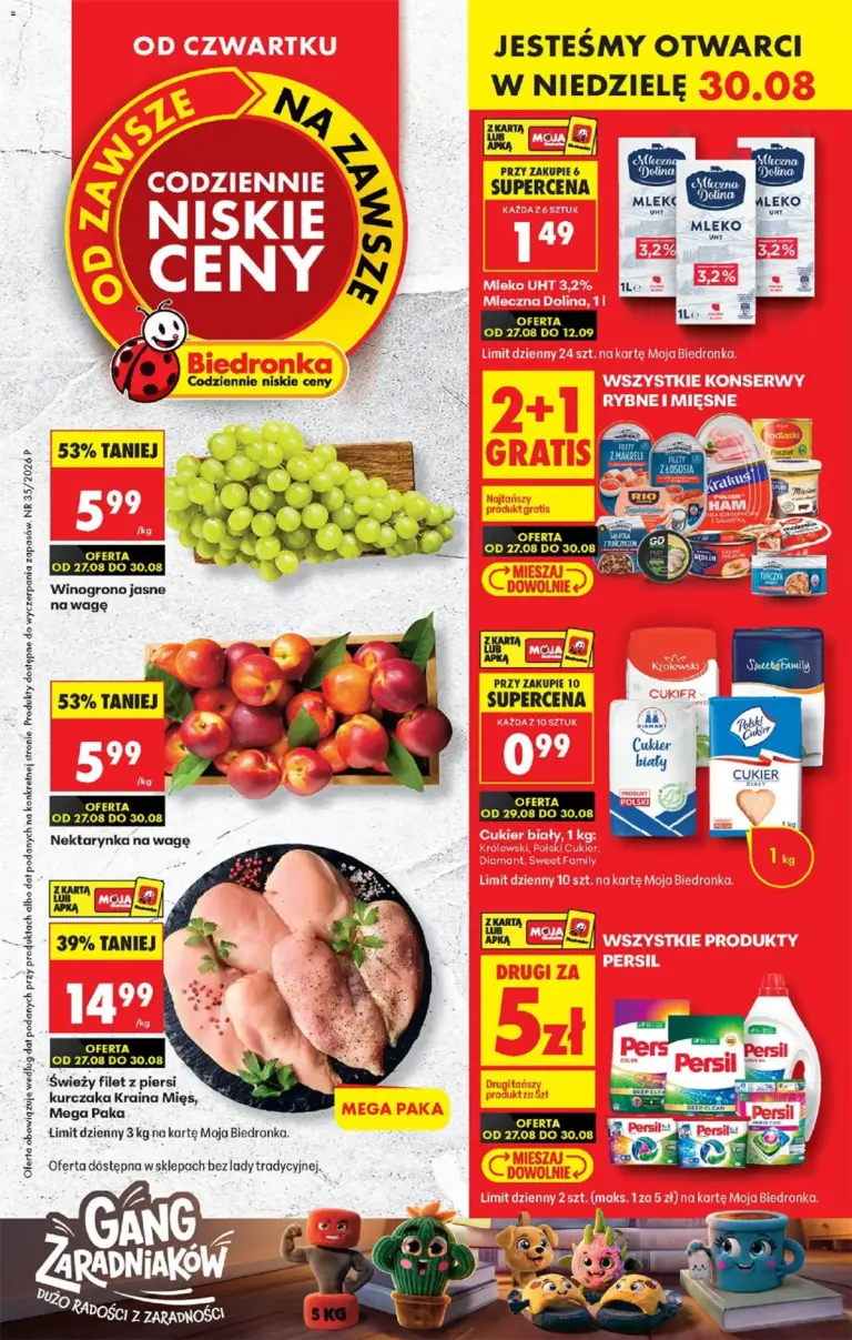 Biedronka Polsko leták od 27.08.2026