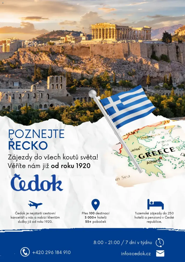 Čedok leták od 11.08.2026