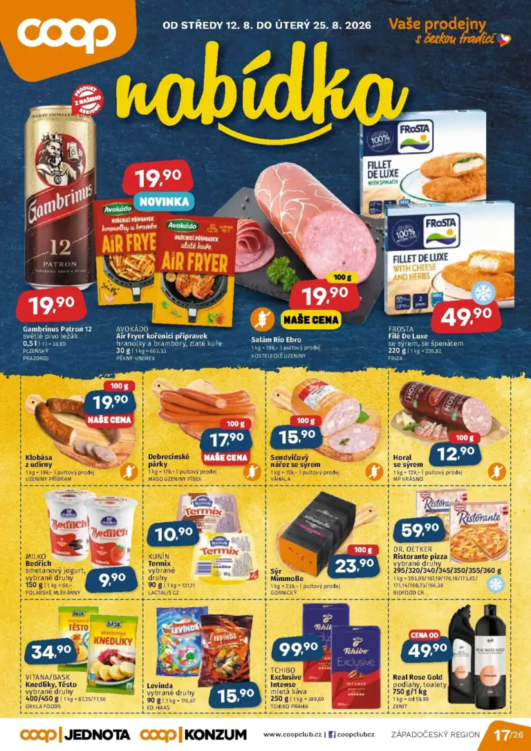 Coop leták od 12.08.2026