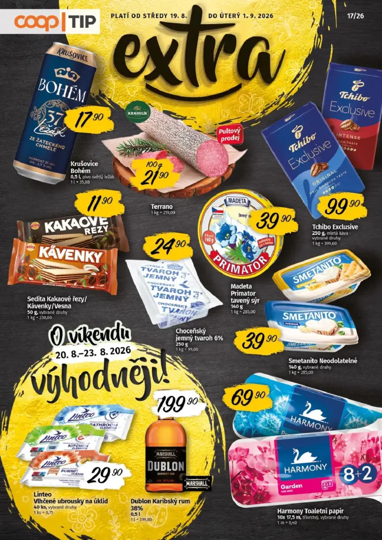Coop leták od 19.08.2026