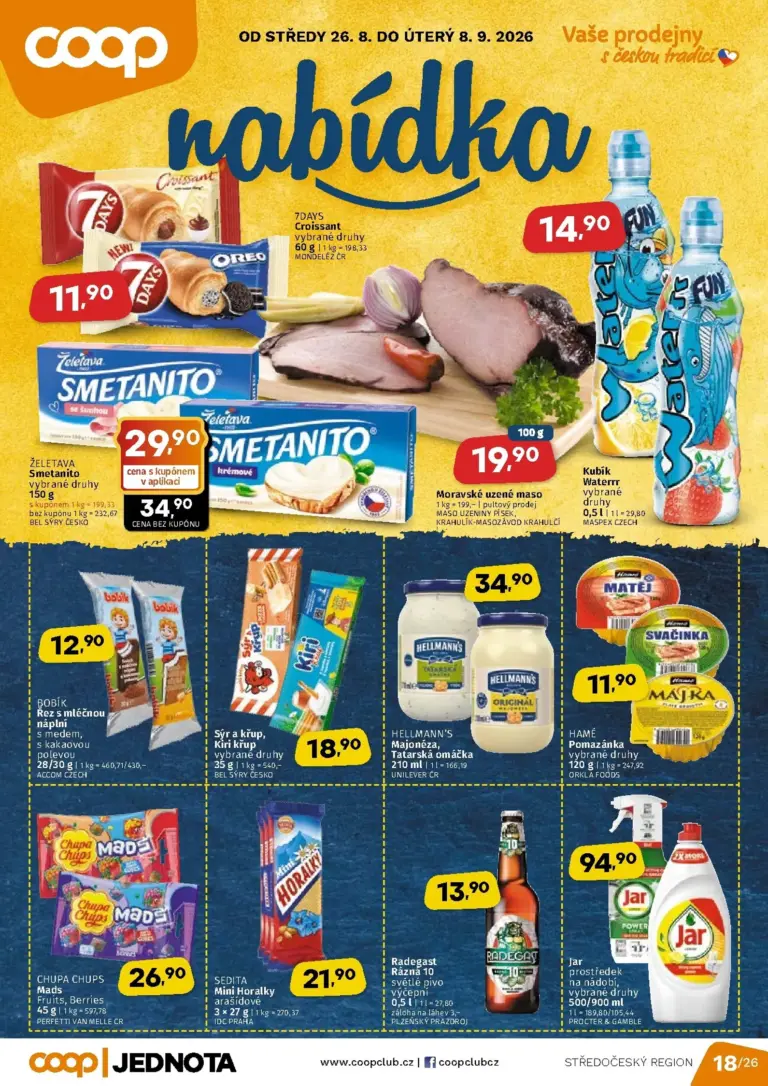 Coop leták od 26.08.2026