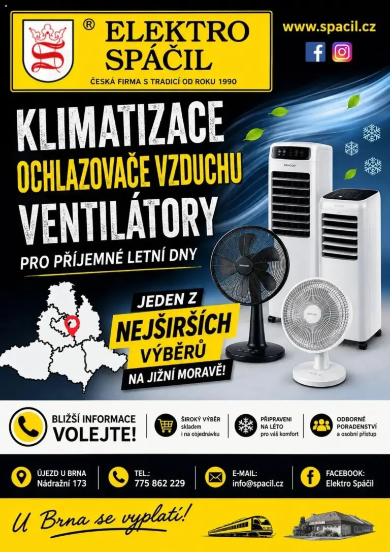 Elektro Spáčil leták od 10.08.2026