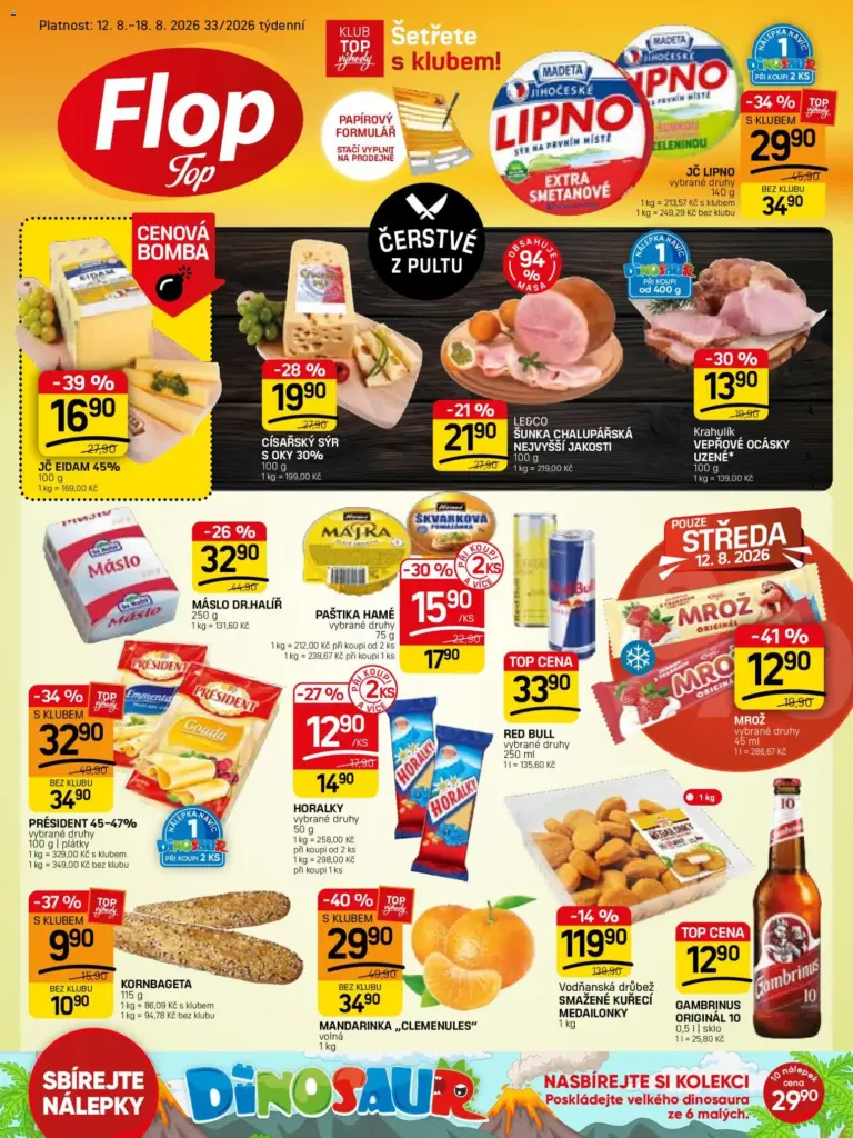 Flop leták od 12.08.2026