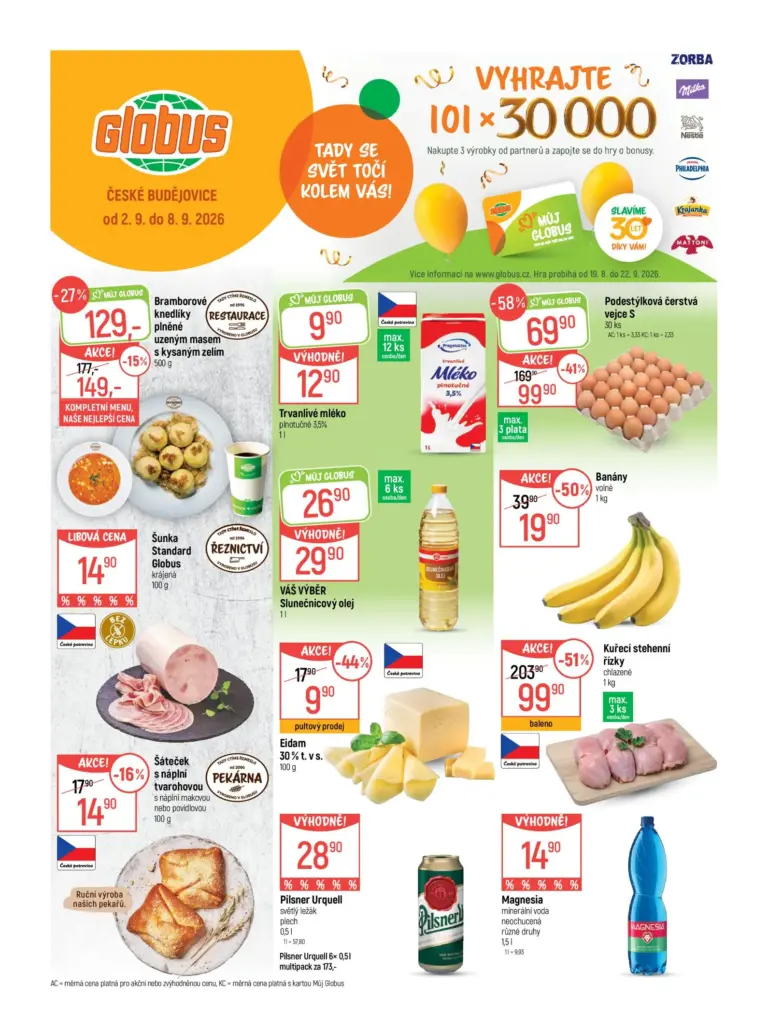 Globus leták od 02.09.2026