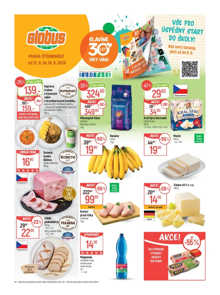 Globus leták od 12.08.2026