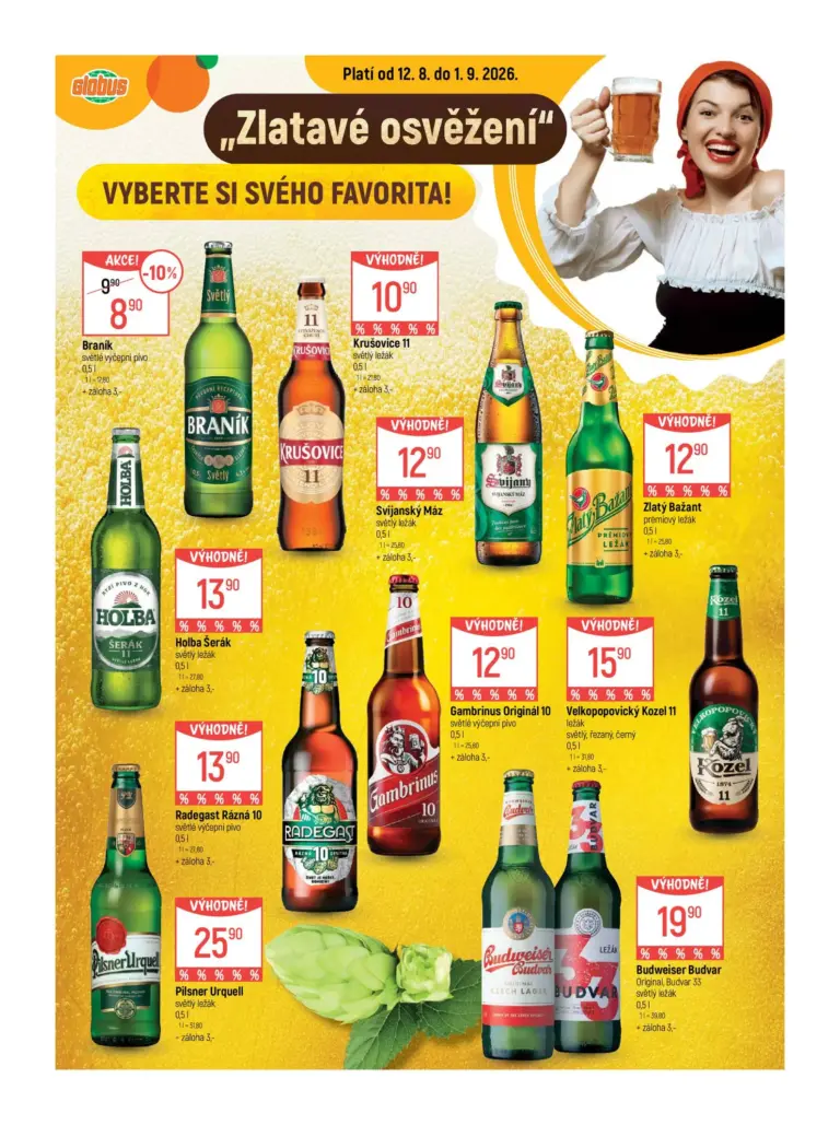 Globus leták od 12.08.2026