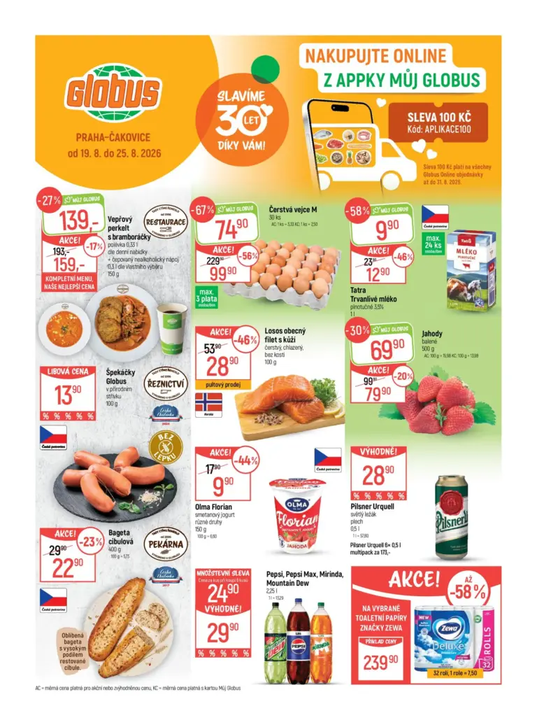 Globus leták od 19.08.2026