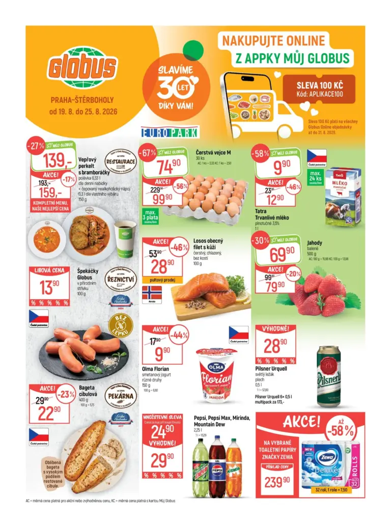 Globus leták od 19.08.2026
