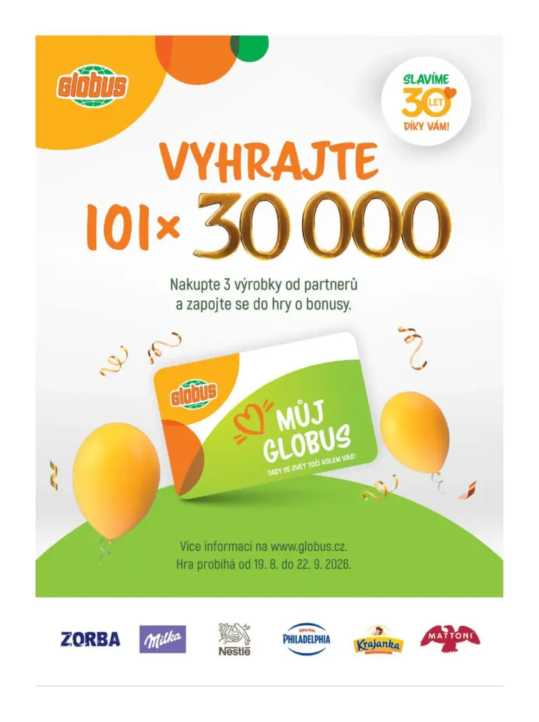Globus leták od 25.08.2026