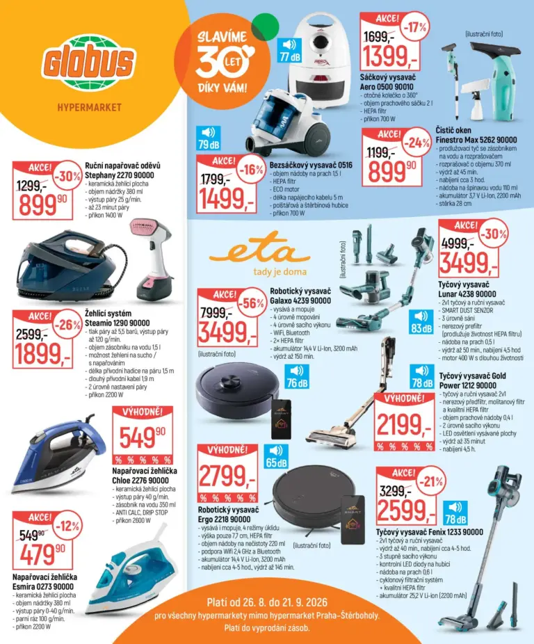 Globus leták od 25.08.2026