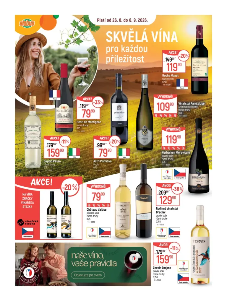 Globus leták od 26.08.2026