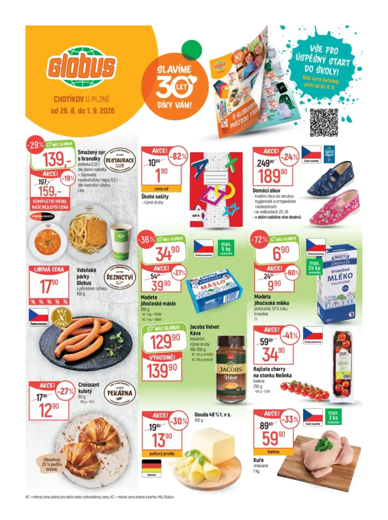 Globus leták od 26.08.2026