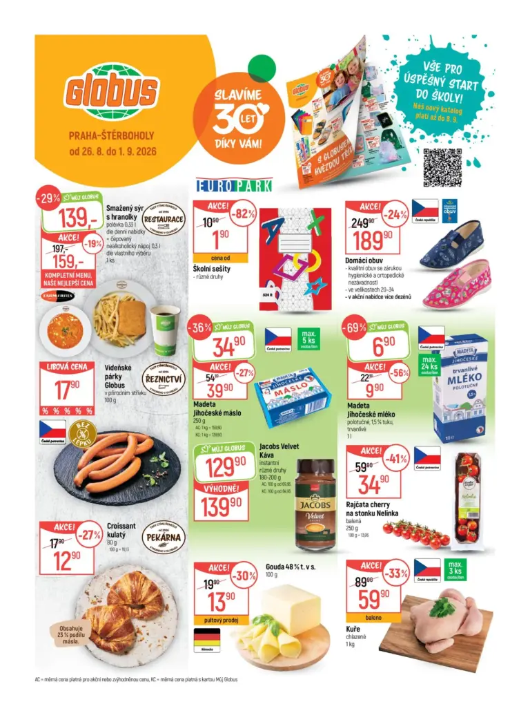 Globus leták od 26.08.2026