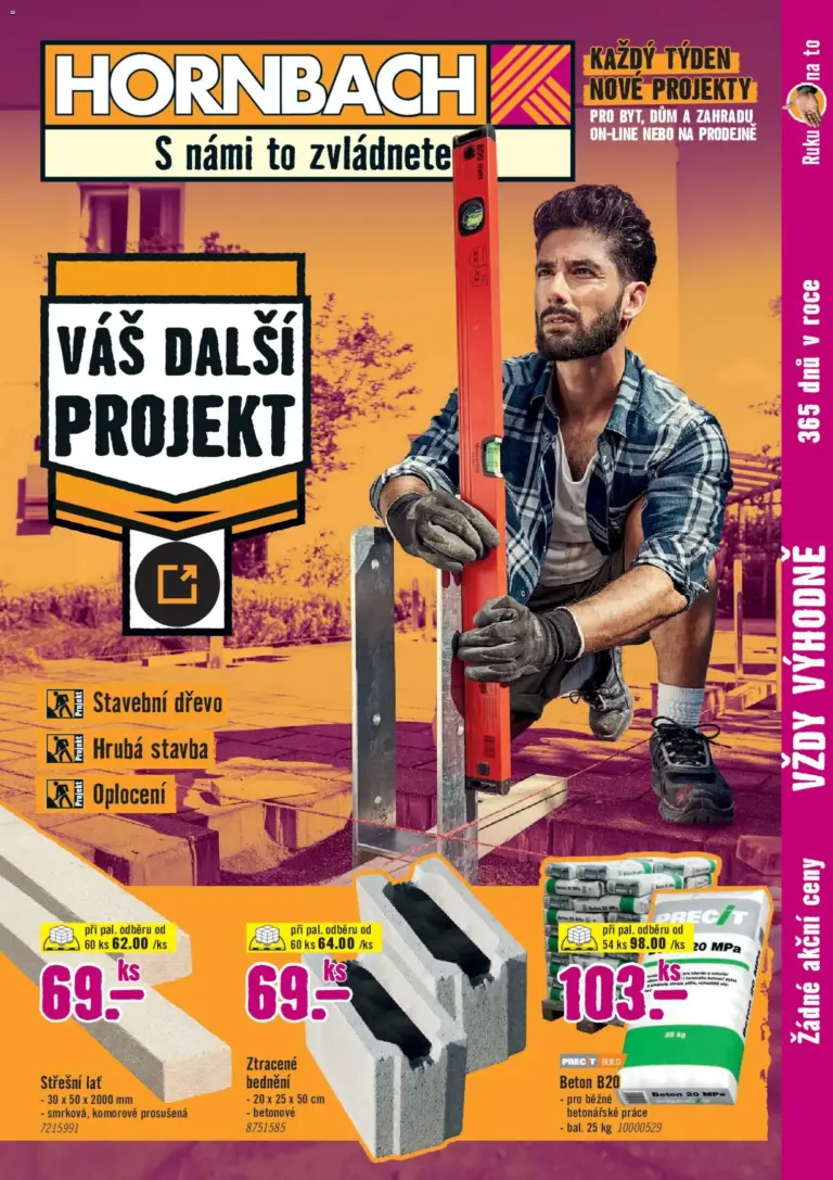 HORNBACH leták od 26.08.2026