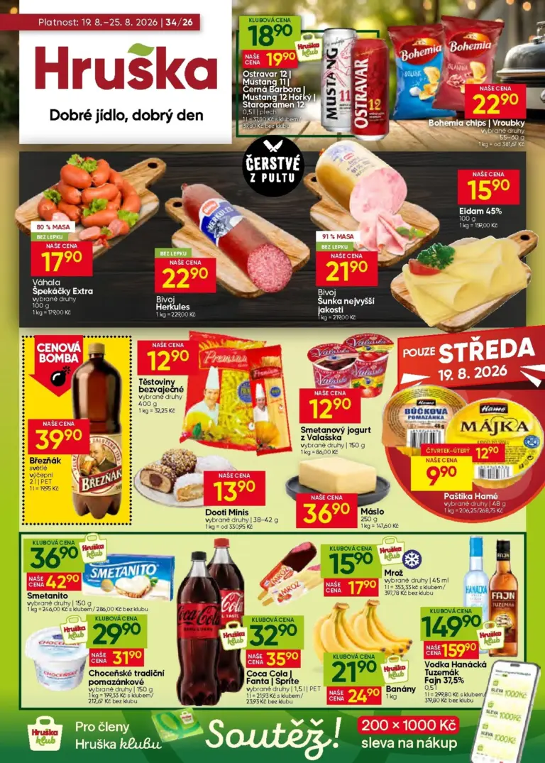 Hruška leták od 19.08.2026
