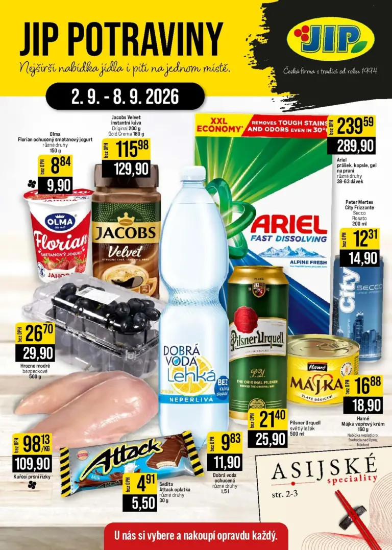 Jip leták od 02.09.2026
