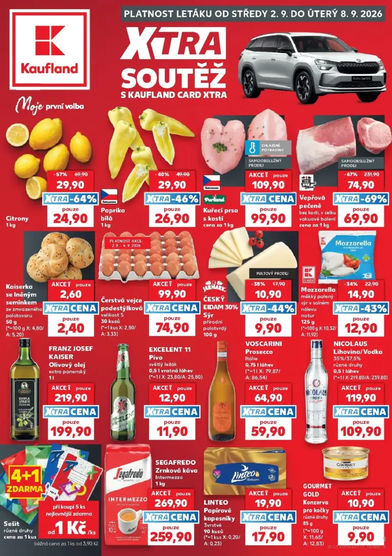 Kaufland leták od 02.09.2026