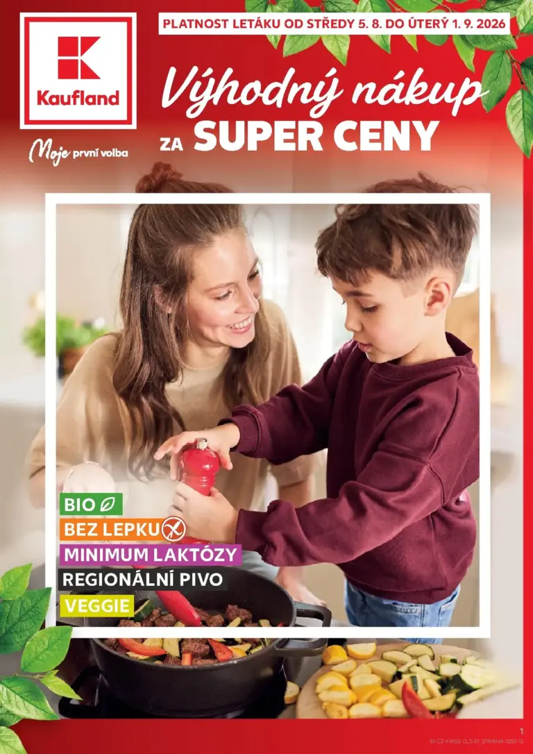 Kaufland leták od 05.08.2026