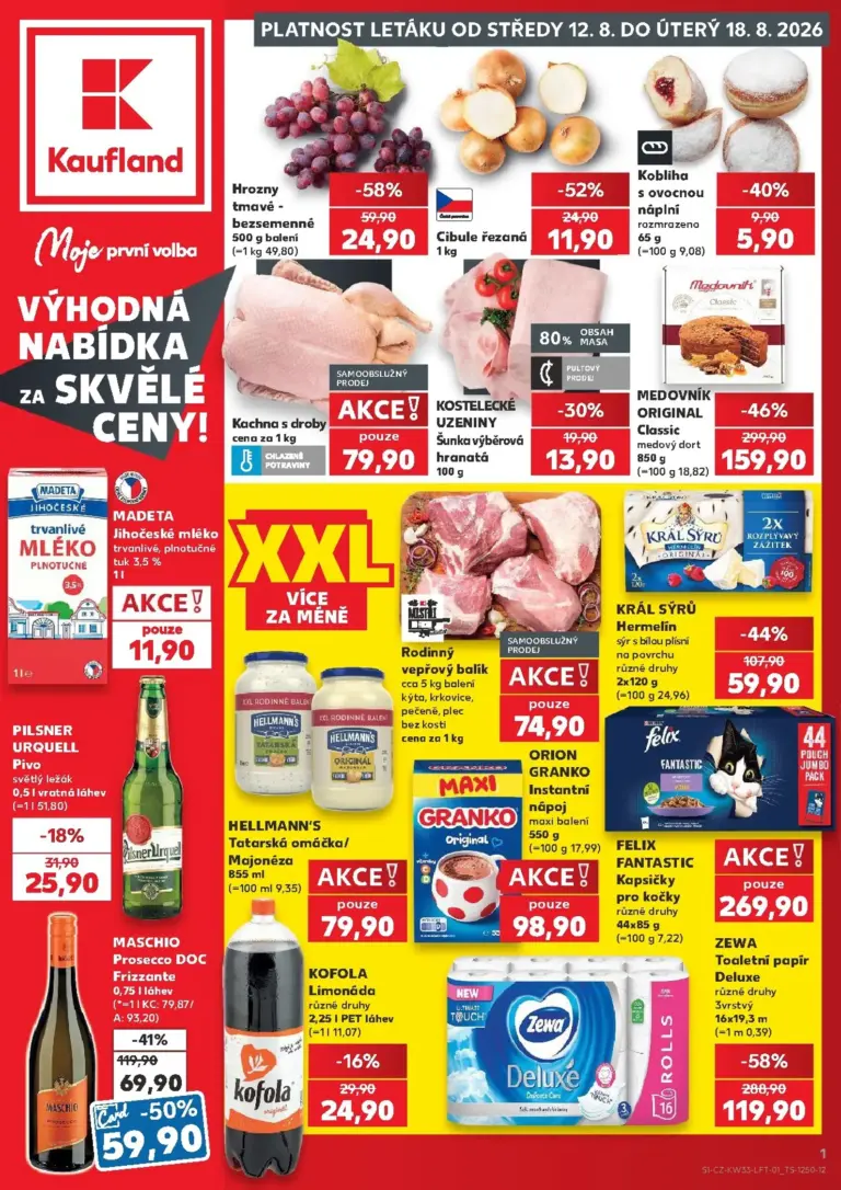 Kaufland leták od 12.08.2026