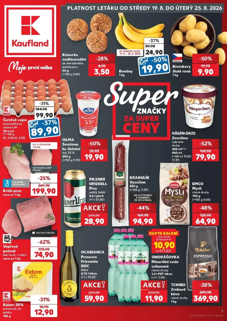 Kaufland leták od 19.08.2026