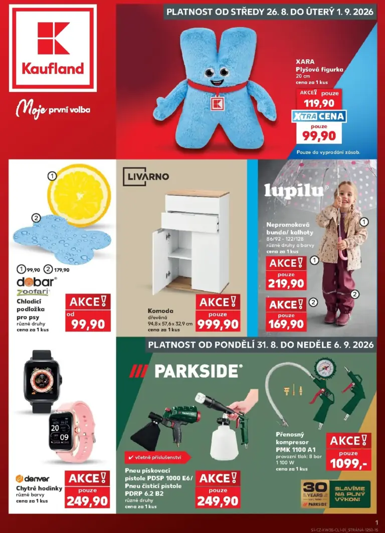 Kaufland leták od 26.08.2026