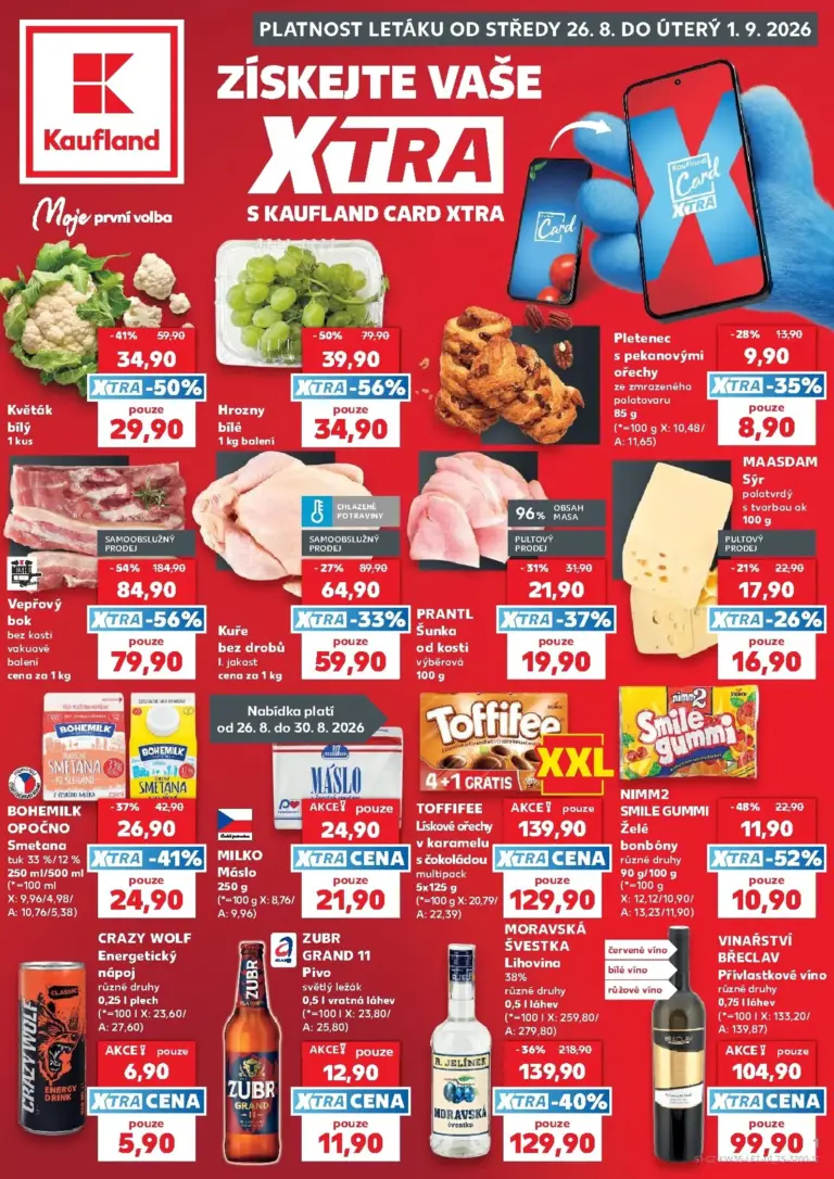 Kaufland leták od 26.08.2026
