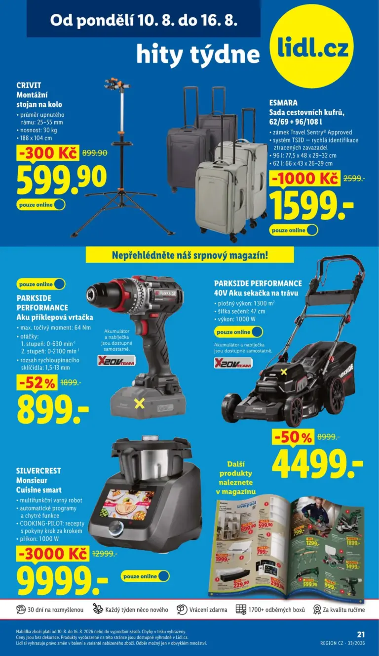 Lidl leták od 10.08.2026