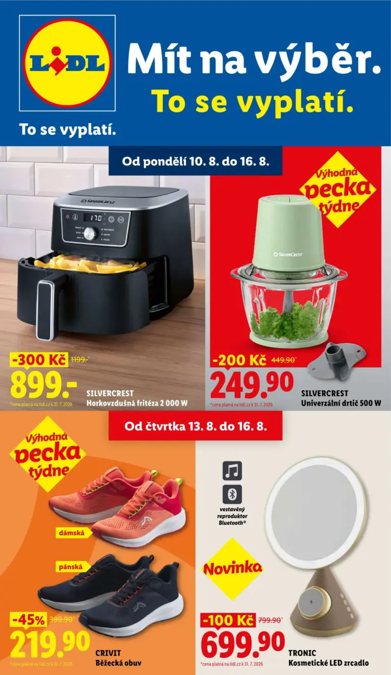 Lidl leták od 10.08.2026