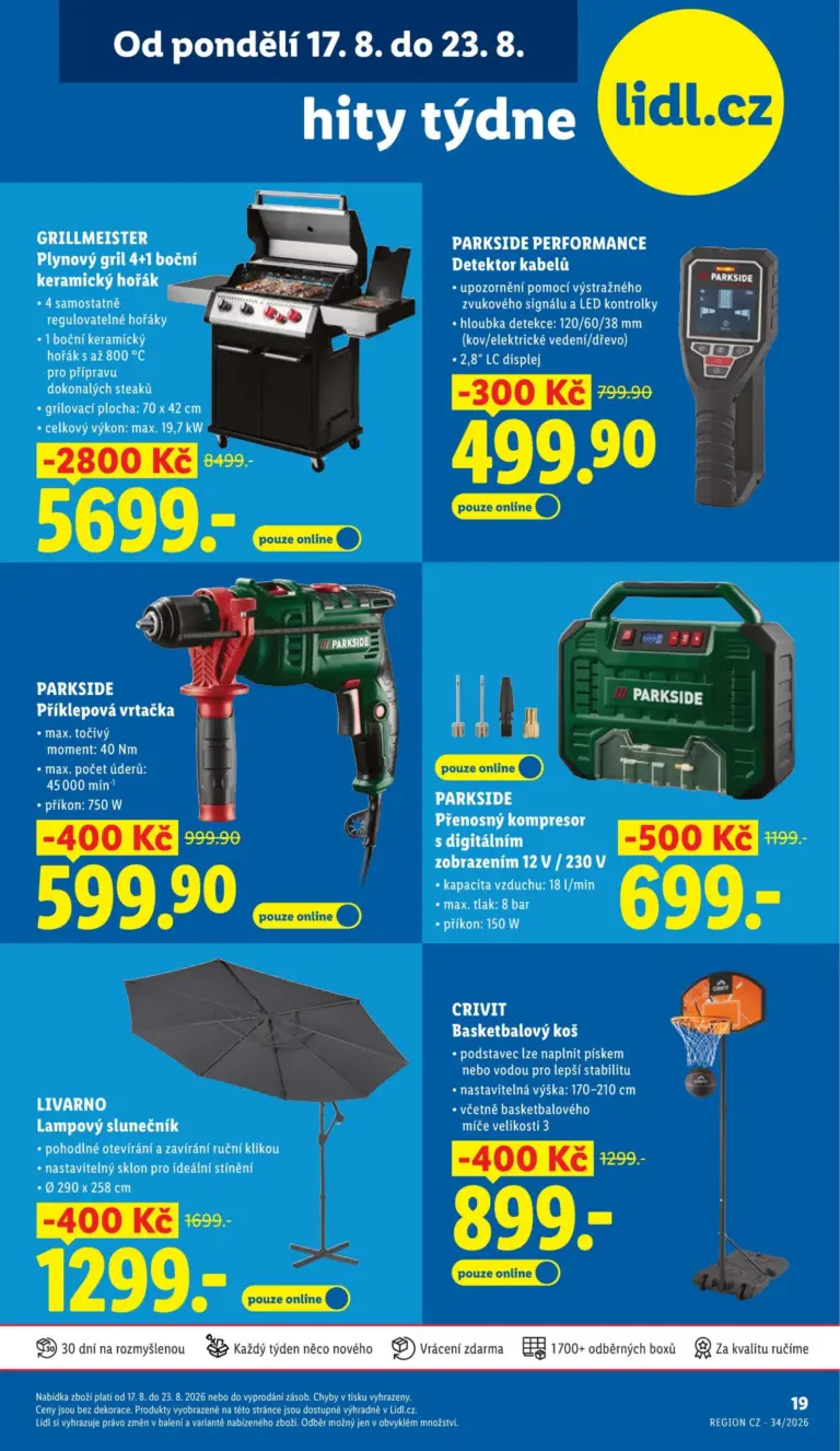 Lidl leták od 17.08.2026