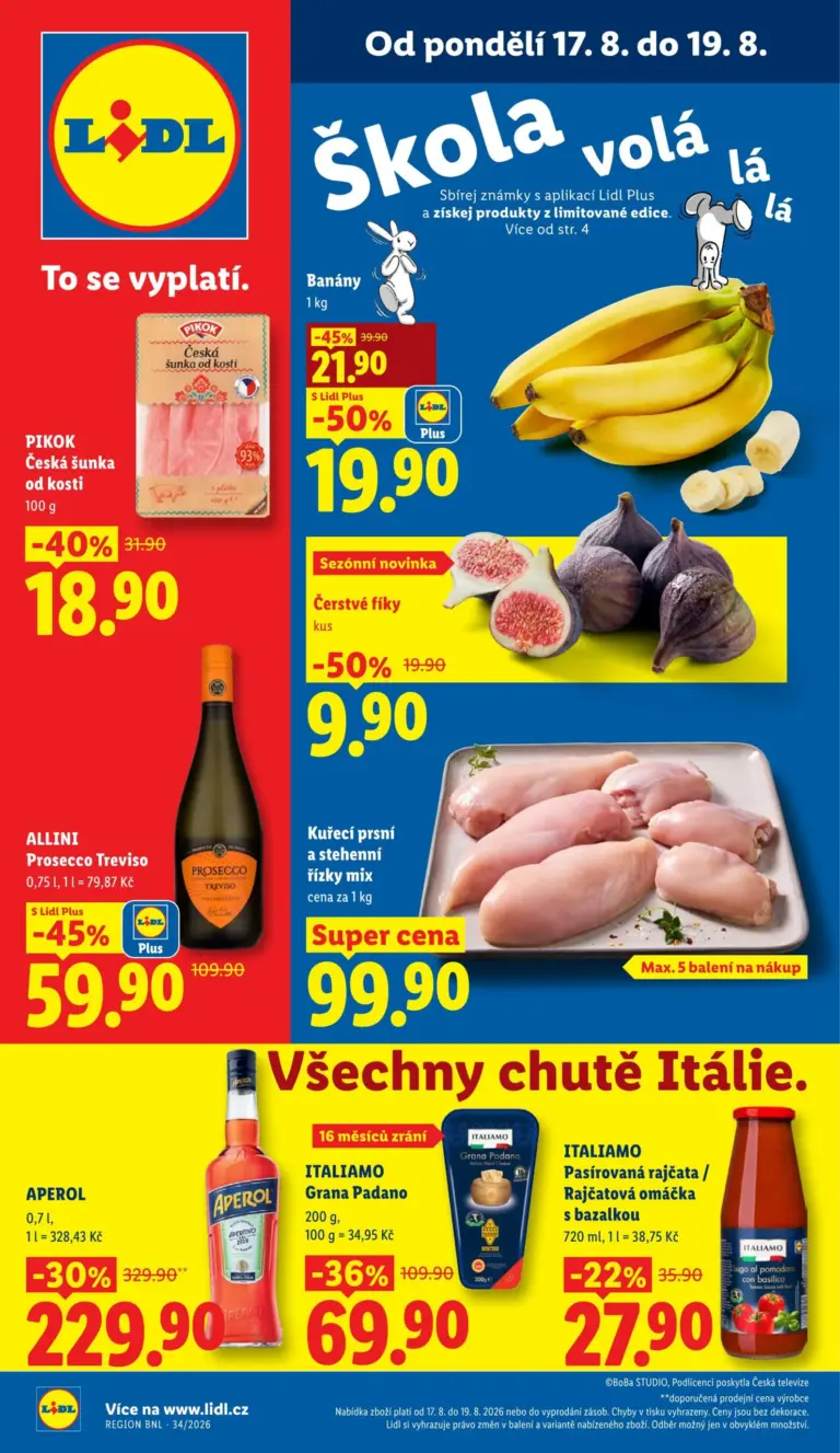 Lidl leták od 17.08.2026