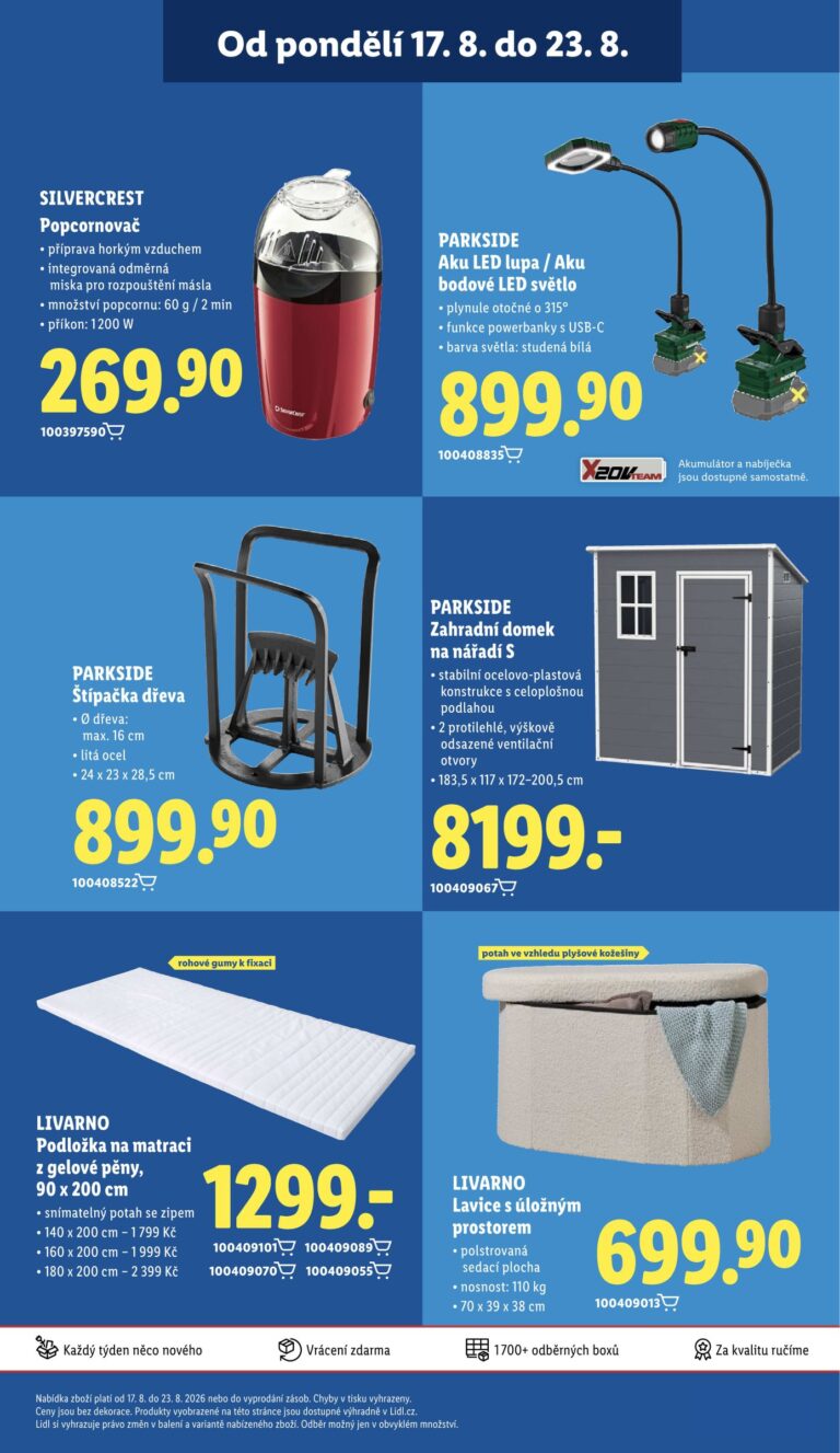 Lidl leták od 17.08.2026
