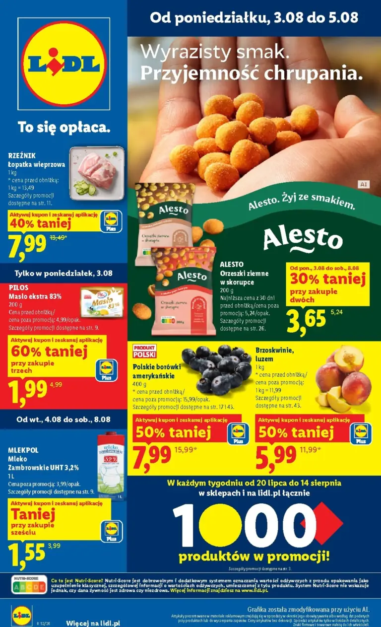 Lidl Polsko leták od 03.08.2026