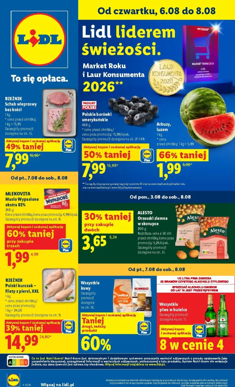 Lidl Polsko leták od 06.08.2026