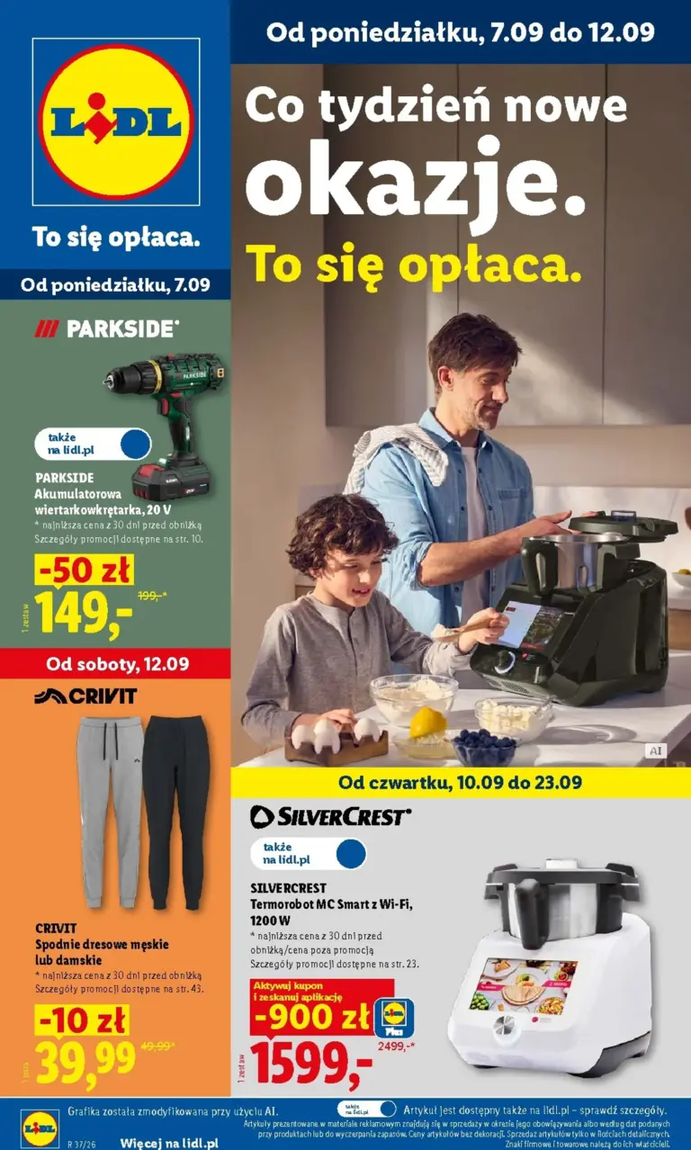 Lidl Polsko leták od 07.09.2026